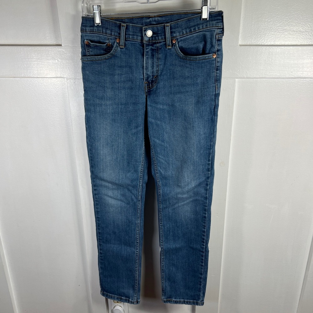 Levis 511 Slim Fit Jeans Mens 29x30 Medium Wash Blue Denim 04511-2595